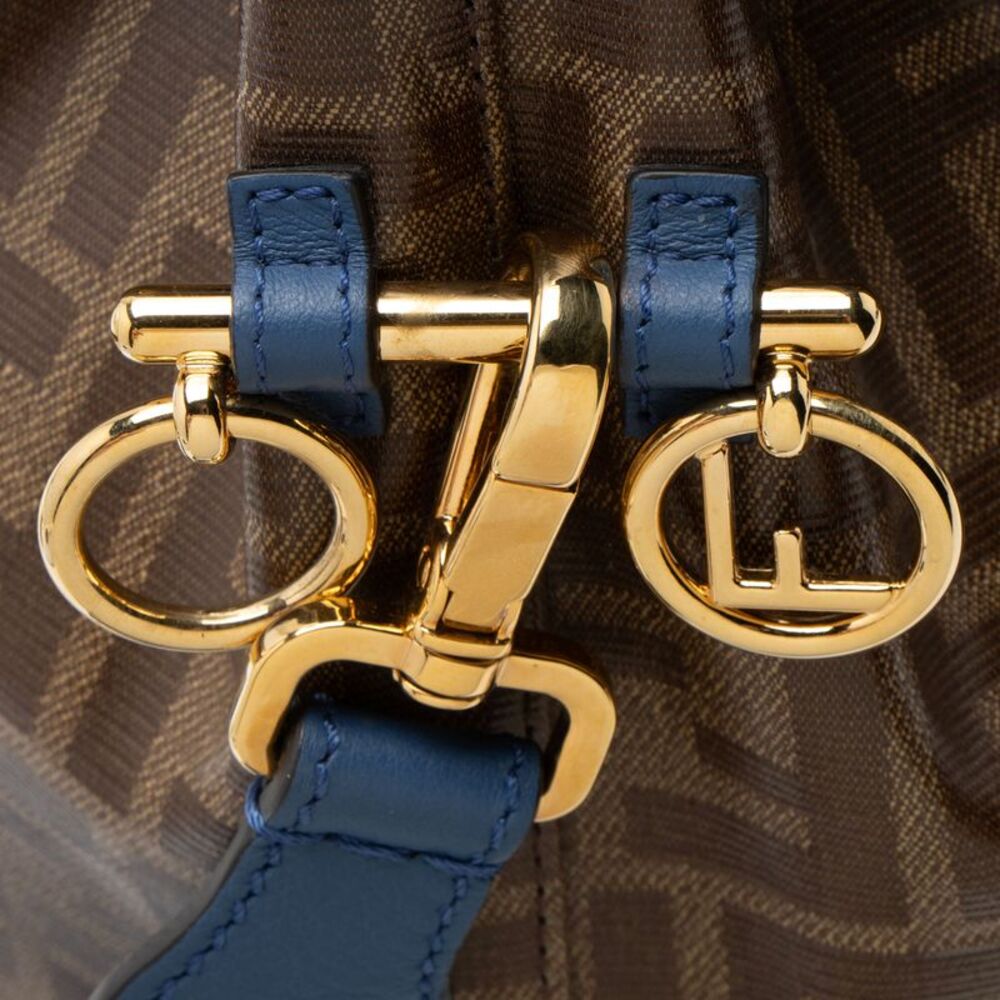 Fendi FF Spalmati Mon Tresor Grande Shoulder Bag - Picture 10 of 11